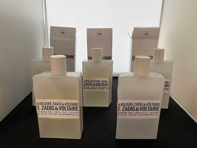 5x zadig & voltaire parfum - afbeelding 1 van  2