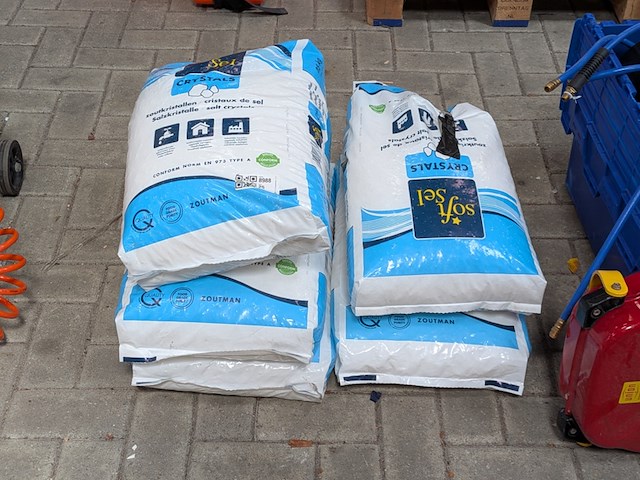 5x zak à 25kg kristalzout softsel - afbeelding 1 van  3