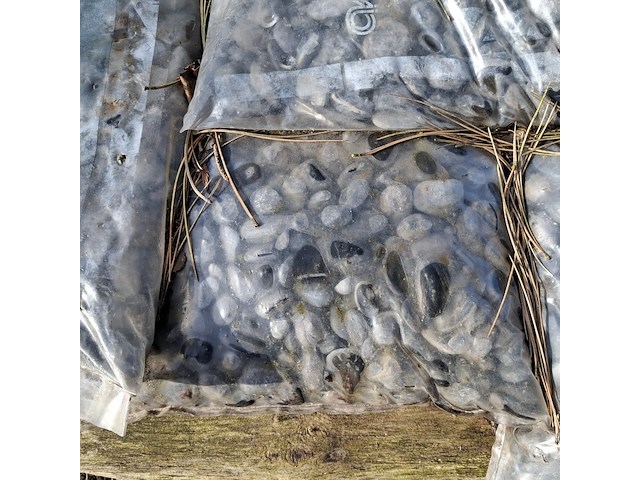 5x zak natuursteen a 20 kg - afbeelding 3 van  4