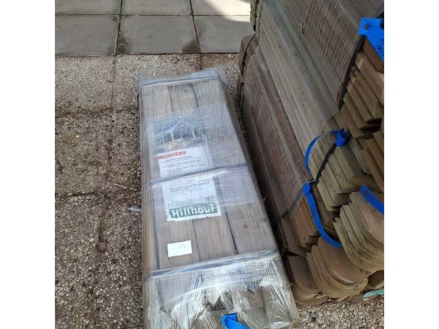 5x zandbak, hillhout - afbeelding 4 van  6