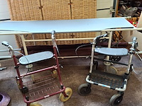 5x ziekenhuis attributen, brancard, rollator etc. - afbeelding 1 van  3