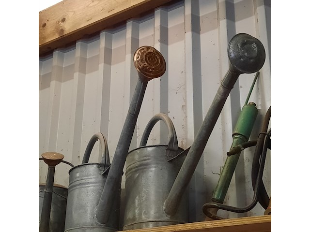 5x zinken gieter - afbeelding 5 van  5