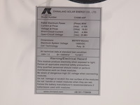 5x zonnepaneel 80w chinaland, chn 80-40p - afbeelding 3 van  5