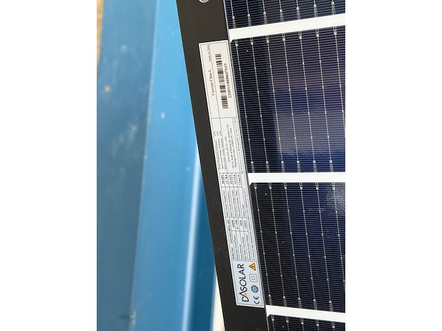 5x zonnepaneel dasolar das-dh108na-420, glas/glas - afbeelding 5 van  5