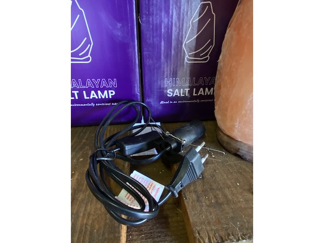 5x zoutlampen himalayazout 100% natuurlijk 3-5 kg - afbeelding 3 van  3