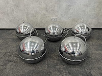 5x zuiver retro - design hanglamp ø40 - afbeelding 1 van  6