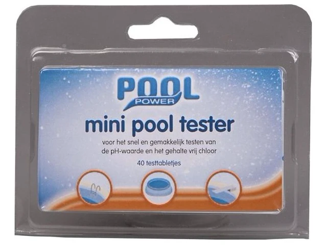 5x zwembadreiniging mini tester pool power - afbeelding 2 van  2