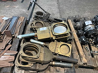 6” + 8” messing schuif afsluiters - afbeelding 1 van  5