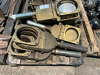 6” + 8” messing schuif afsluiters - afbeelding 2 van  5