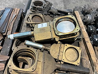 6” + 8” messing schuif afsluiters - afbeelding 3 van  5