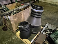 6” + 8” zuigarm trechter - afbeelding 1 van  5