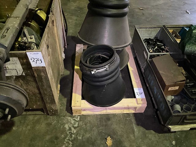 6” + 8” zuigarm trechter - afbeelding 2 van  5