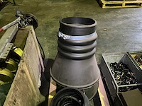 6” + 8” zuigarm trechter - afbeelding 3 van  5