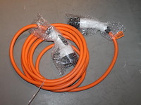 6 autolaadkabels / koppelkabels type 2. 6m 3x6 mm2. - afbeelding 2 van  2