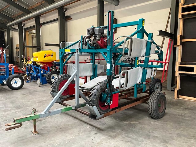 6 beds wiet/kop/plantwagen - afbeelding 1 van  10