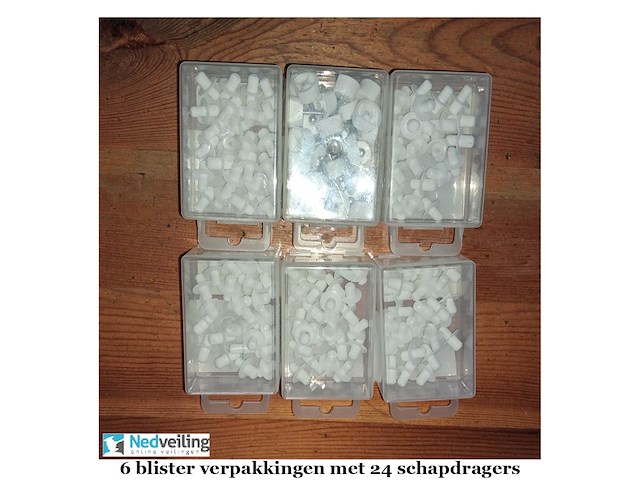6 blisters schapdragers - 24 per blister (doos-q) - afbeelding 2 van  3