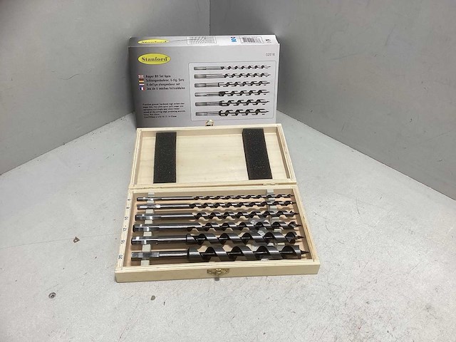 6 delig - bits, drills and chisels. 230 mm - afbeelding 1 van  4