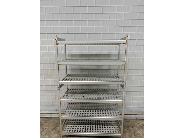 6 delige aluminium - legbordstelling - afbeelding 2 van  3