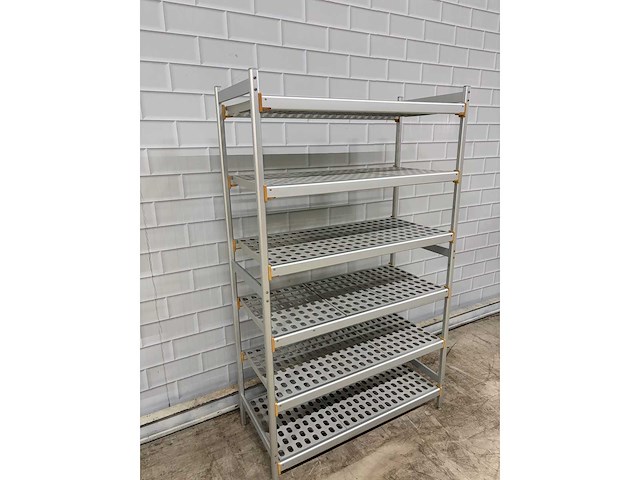 6 delige aluminium - legbordstelling - afbeelding 3 van  3