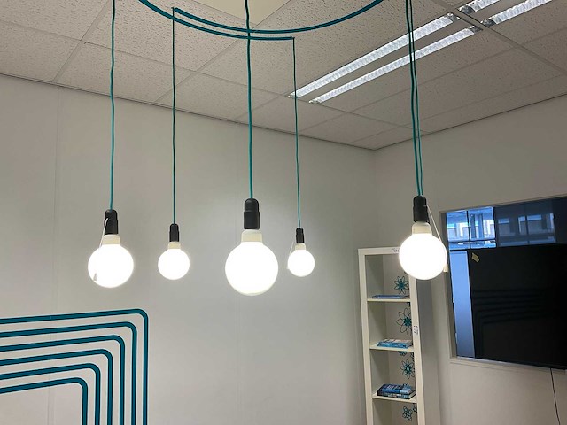 6-delige hanglamp - afbeelding 2 van  4