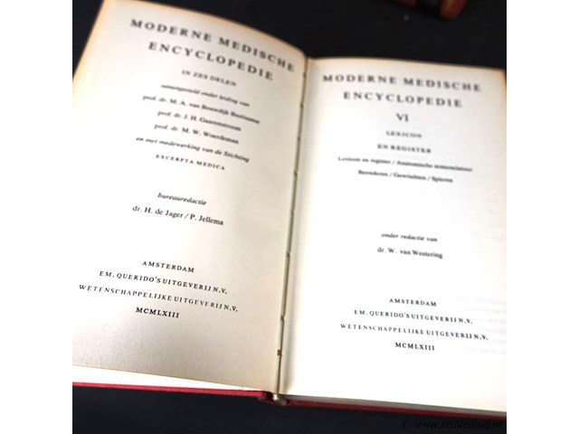 6 delige moderne medische encyclopedie - afbeelding 5 van  5