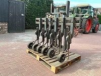 6-delige schoffelmachine – frontopbouw – hydraulisch verstelbaar - afbeelding 3 van  8