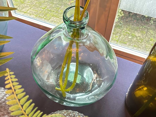 6-delige set glazen vazen - afbeelding 5 van  5