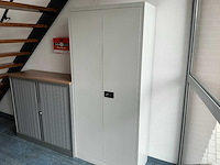 6 deuren lockerkast met 2 dossierkasten - afbeelding 7 van  20