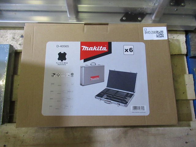 6-dlg sds-hak/beitelset makita, d-40565 - afbeelding 3 van  4