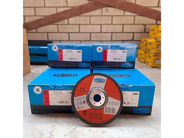 6 doos a 10 stuks afbraamschijf tyrolit, 150x6,0x22,23mm - afbeelding 1 van  4