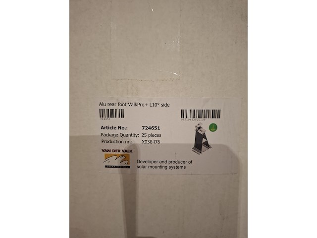 6 doos a 25 stuks achtervoet van der valk, valk pro + l10 - afbeelding 10 van  12