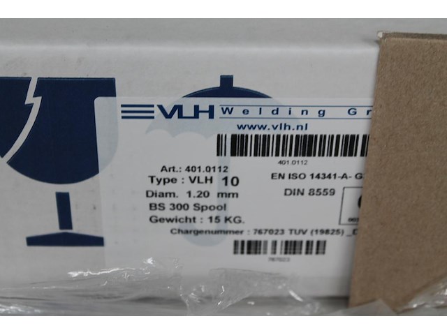 6 dozen lasdraad vlh 10, diameter 1.20 mm, bs 300 spool. - afbeelding 2 van  3