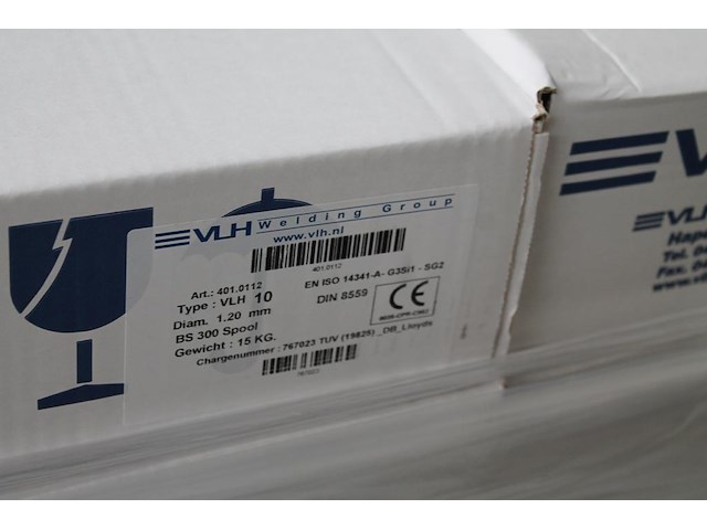 6 dozen lasdraad vlh 10, diameter 1.20 mm, bs 300 spool. - afbeelding 1 van  2