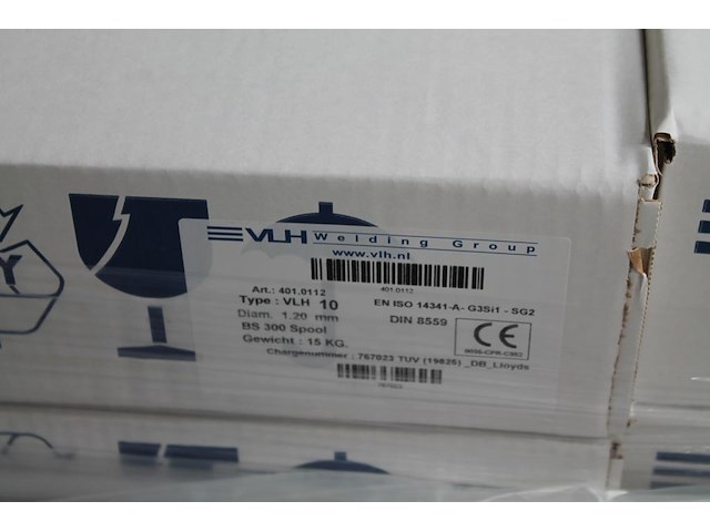 6 dozen lasdraad vlh 10, diameter 1.20 mm, bs 300 spool. - afbeelding 3 van  3
