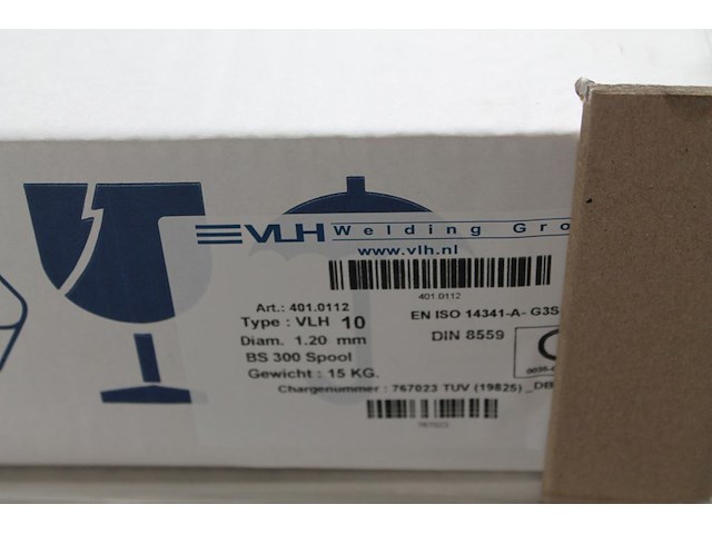 6 dozen lasdraad vlh 10, diameter 1.20 mm, bs 300 spool. - afbeelding 3 van  3