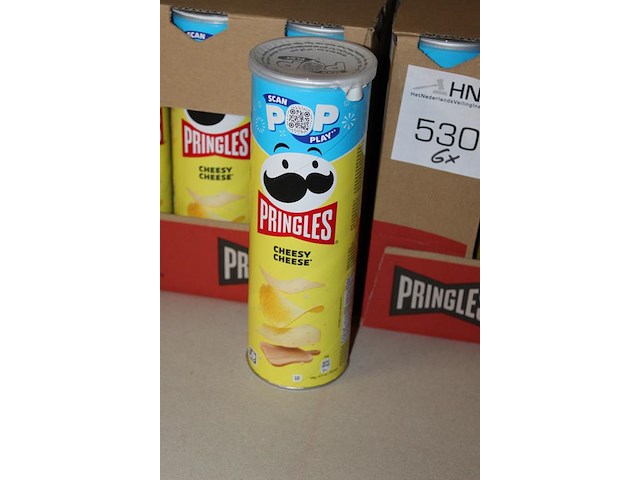6 dozen pringles cheesy cheese. 114 bussen. - afbeelding 2 van  2
