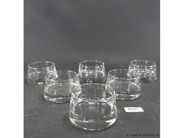 6 durobor vertigo amuseglazen - afbeelding 1 van  5