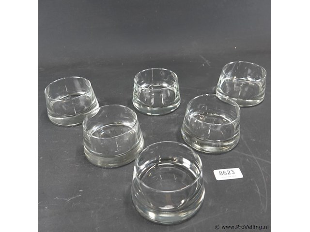 6 durobor vertigo amuseglazen - afbeelding 3 van  5