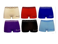 6 ex. sweet angel sames boxer met kant mix color maat one size - afbeelding 2 van  3