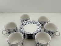 6 kop en schotels - afbeelding 2 van  3