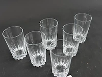 6 kristallen longdrink glazen - afbeelding 3 van  5
