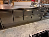 6-lades koelwerkbank