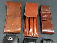 6 lederen penhouders - afbeelding 2 van  5