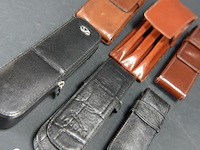 6 lederen penhouders - afbeelding 4 van  5