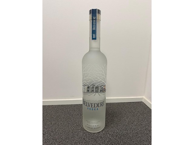 6 liter fles belvedere vodka 40% - afbeelding 6 van  9
