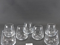 6 luigi bormioli waterglazen - afbeelding 1 van  5