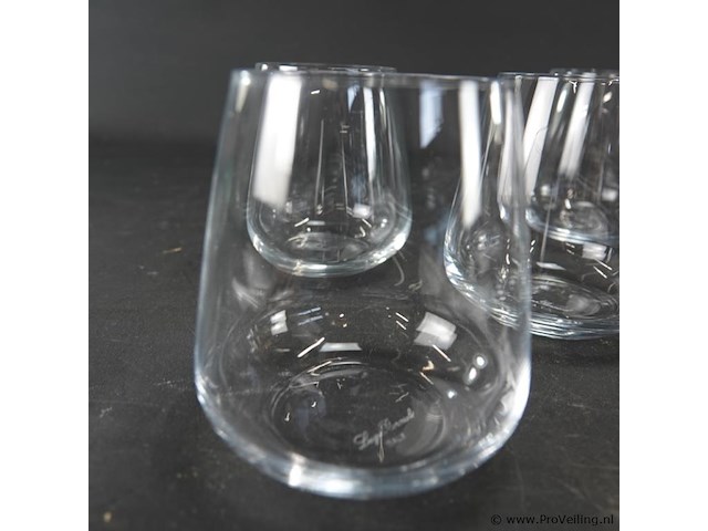 6 luigi bormioli waterglazen - afbeelding 4 van  5