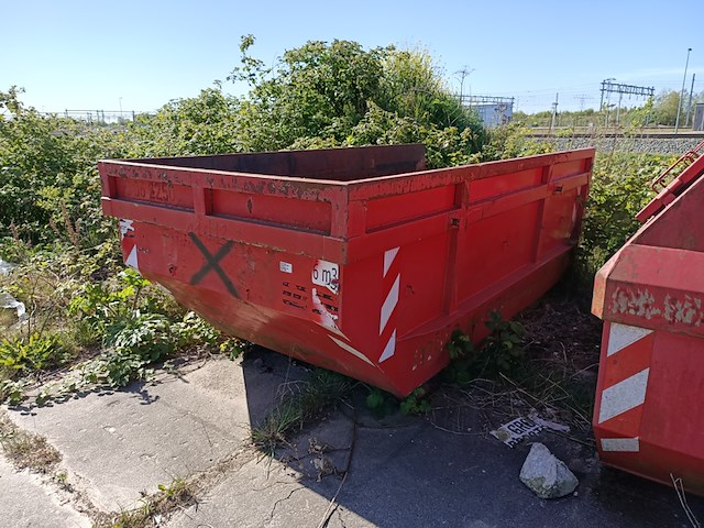6 m³ portaal container - afbeelding 1 van  5