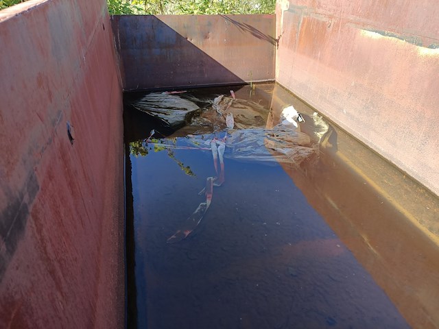 6 m³ portaal container - afbeelding 3 van  5