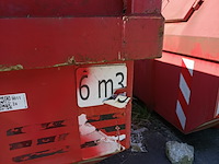 6 m³ portaal container - afbeelding 5 van  5